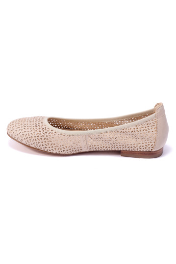 Балетки жіночі Caprice 99/9-22103/22 411 BEIGE WAXY NAP
