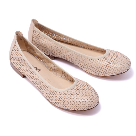 Балетки жіночі Caprice 99/9-22103/22 411 BEIGE WAXY NAP