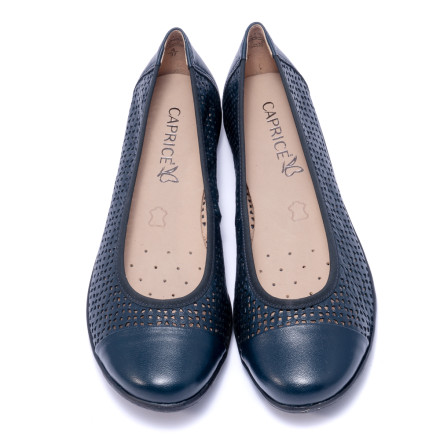 Балетки жіночі Caprice 9/9-22151/22 876 NAVY NAPPA