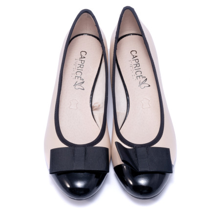Туфлi жiночi Caprice 9/9-22307/22 412 BEIGE/BLACK