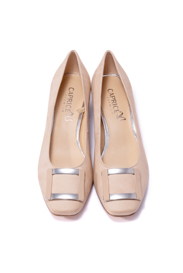 Туфлi жiночi Caprice 9/9-22309/22 401 BEIGE NUBUC