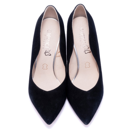 Туфлi жiночi Caprice 9/9-22412/22 004 BLACK SUEDE