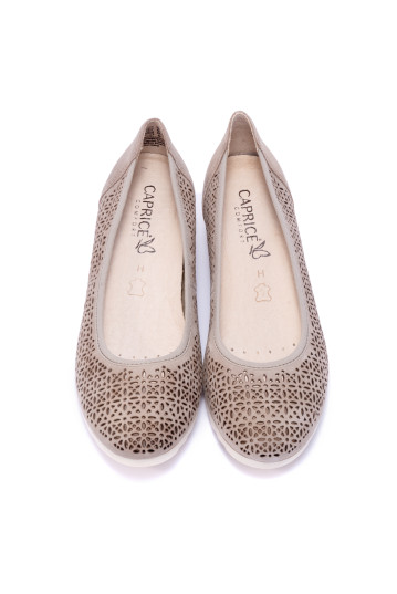 Балетки женские Caprice 9/9-22503/22 344 LT TAUPE SUEDE