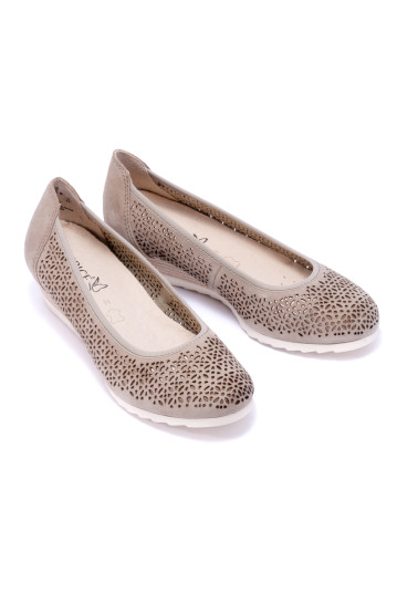 Балетки женские Caprice 9/9-22503/22 344 LT TAUPE SUEDE