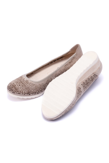 Балетки женские Caprice 9/9-22503/22 344 LT TAUPE SUEDE