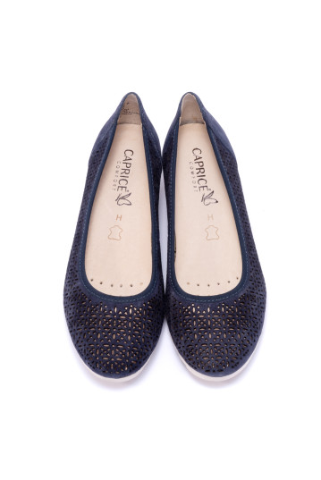 Балетки женские Caprice 9/9-22503/22 816 NAVY SUEDE
