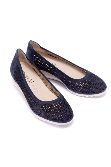 Балетки женские Caprice 9/9-22503/22 816 NAVY SUEDE
