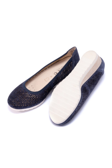 Балетки женские Caprice 9/9-22503/22 816 NAVY SUEDE