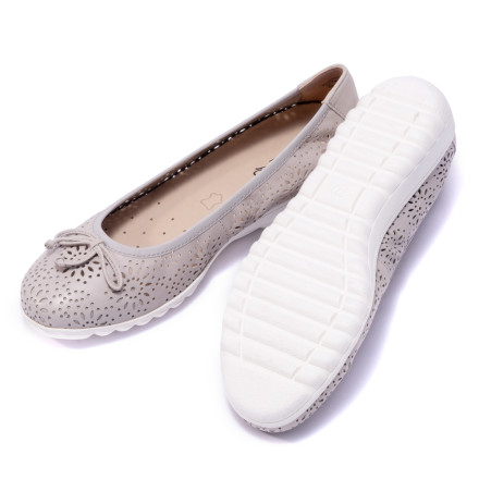 Балетки жіночі Caprice 9/9-22551/22 214 LT GREY WAX.NA