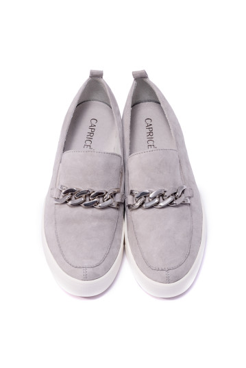 Мокасіни жіночі Caprice 9/9-24200/22 201 LT GREY SUEDE