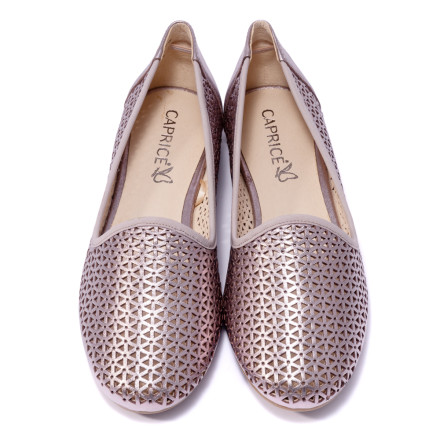 Балетки жіночі Caprice 9/9-24501/22 596 SOFT PINK MET.