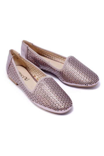 Балетки жіночі Caprice 9/9-24501/22 596 SOFT PINK MET.