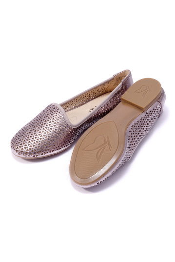 Балетки жіночі Caprice 9/9-24501/22 596 SOFT PINK MET.