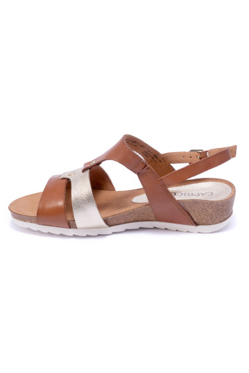 Босоножки женские Caprice 9/9-28207/22 390 COGNAC/LT GOLD