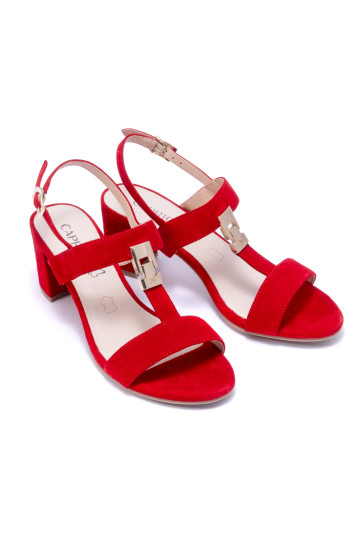 Босоножки женские Caprice 9/9-28303/22 524 RED SUEDE