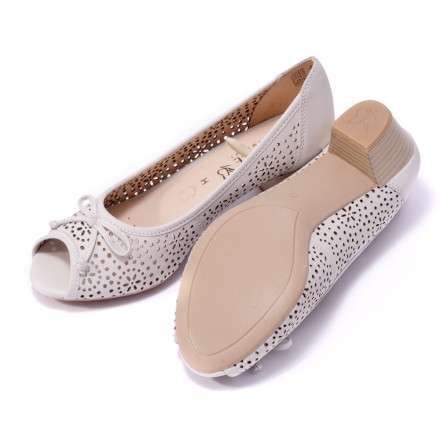 Туфлi жiночi Caprice 9/9-29200/22 127 OFFWHITE NAPPA