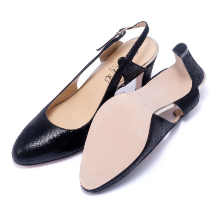 Босоніжки жіночі Caprice 9/9-29600/22 010 BLACK REPTILE