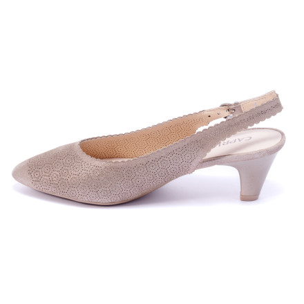 Босоніжки жіночі Caprice 9/9-29601/22 354 TAUPE SUE.MET.