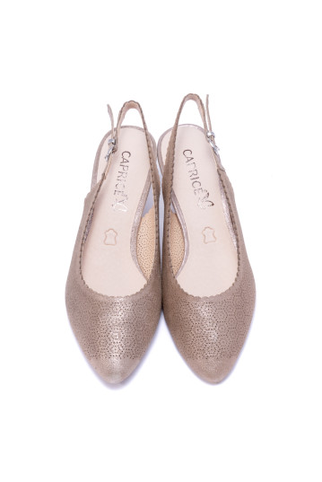 Босоножки женские Caprice 9/9-29601/22 354 TAUPE SUE.MET.