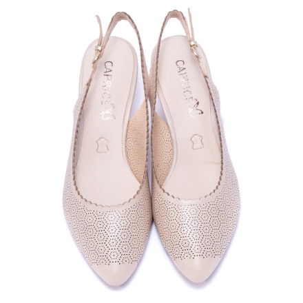 Босоніжки жіночі Caprice 9/9-29601/22 433 BEIGE PERLATO