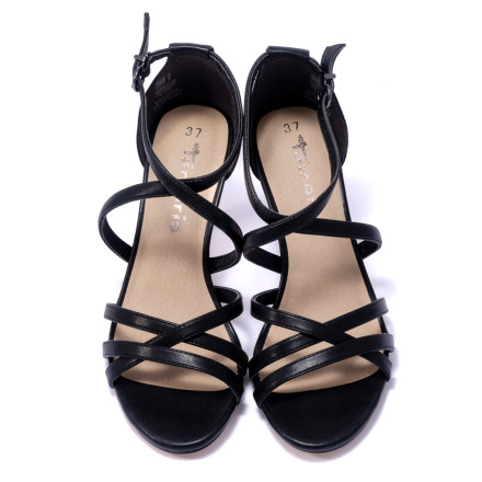 Босоніжки жіночі Tamaris 1/1-28002/22 020 BLACK MATT