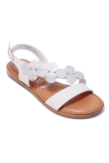 Босоніжки жіночі Tamaris 1/1-28139/22 191 WHITE/SILVER