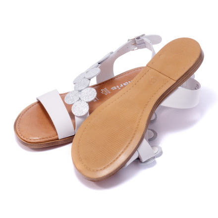 Босоніжки жіночі Tamaris 1/1-28139/22 191 WHITE/SILVER