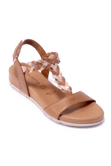 Босоніжки жіночі Tamaris 1/1-28231/22 380 COGN./ROSE MET