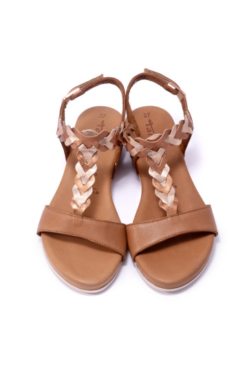 Босоножки женские Tamaris 1/1-28231/22 380 COGN./ROSE MET
