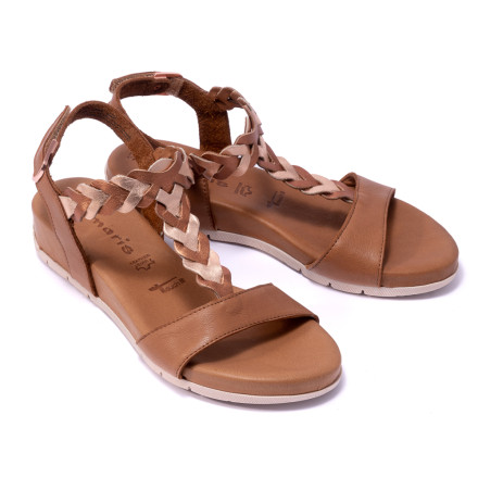 Босоніжки жіночі Tamaris 1/1-28231/22 380 COGN./ROSE MET