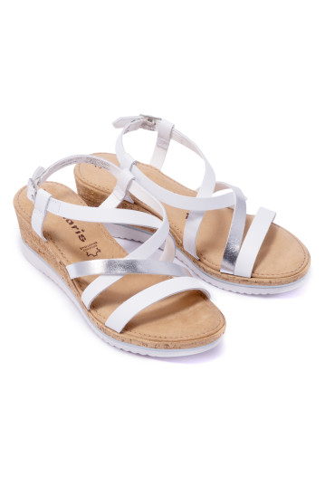 Босоножки женские Tamaris 1/1-28340/22 191 WHITE/SILVER