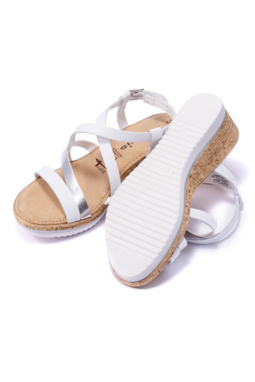 Босоножки женские Tamaris 1/1-28340/22 191 WHITE/SILVER