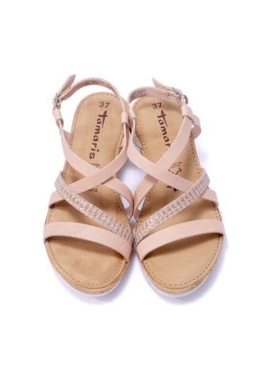 Босоножки женские Tamaris 1/1-28340/22 527 ROSE/ROSE MET.