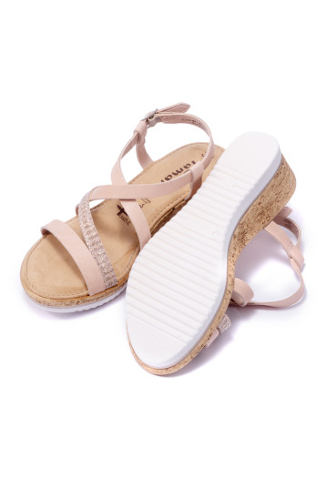 Босоножки женские Tamaris 1/1-28340/22 527 ROSE/ROSE MET.