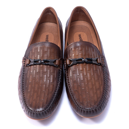 Мокасини чоловічі Welfare 640125111/BRN/38