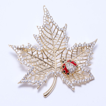 Брошка жіноча Welfare X05848YMLT gold