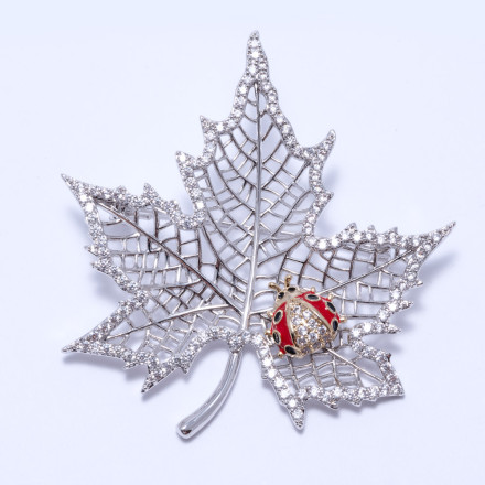 Брошка жіноча Welfare X05848YMLT silver