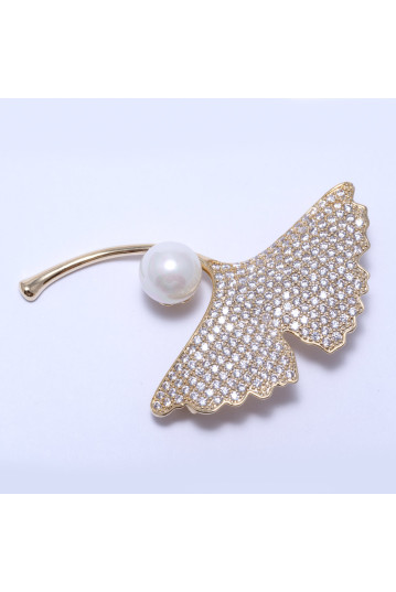 Брошка жіноча Welfare XR00766F8 gold