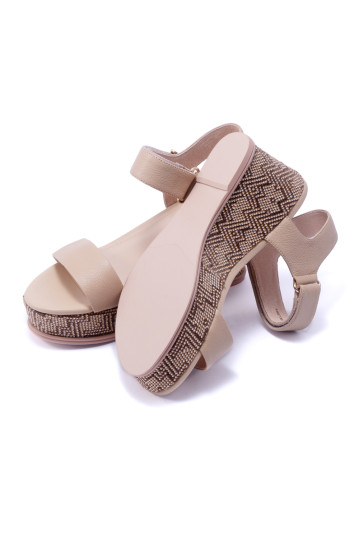 Босоножки женские Welfare 480736211/BEIGE/38