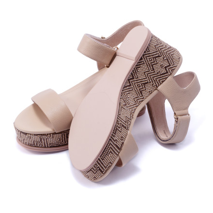 Босоніжки жіночі Welfare 480736211/BEIGE/38