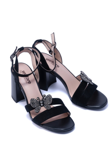 Босоножки женские Welfare 271856111/BLK/38