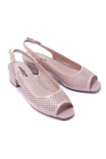 Босоножки женские Welfare 271796111/BEIGE/38
