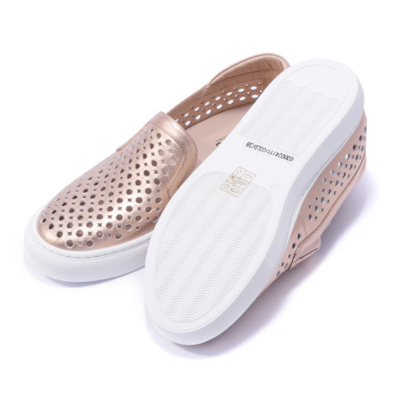 Мокасіни жіночі Welfare 600024111/GOLD/38