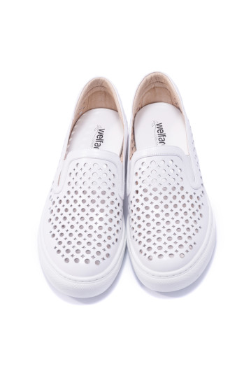 Мокасины женские Welfare 600024111/WHITE/38