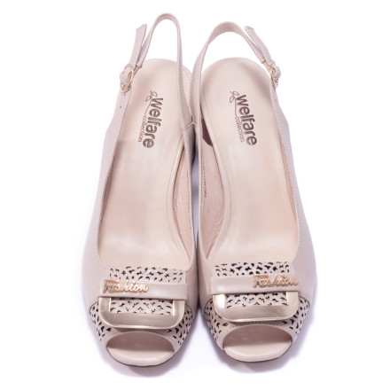 Босоніжки жіночі Welfare 700216511/BEIGE/38