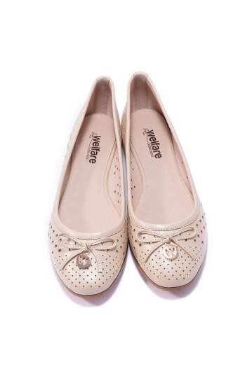 Балетки женские Welfare 700300611/BEIGE/38