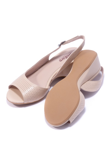 Босоножки женские Welfare 710046111/BEIGE/38
