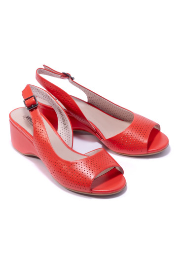 Босоножки женские Welfare 710046111/RED/38