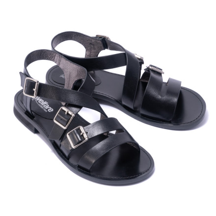 Босоніжки жіночі Welfare 240916111/BLK/38