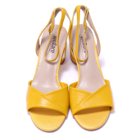 Босоніжки жіночі Welfare 240926311/YELLOW/38